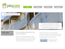 Tablet Screenshot of pinpointinventories.com